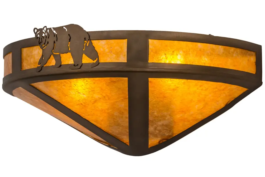 The Northwoods Lone Bear by Meyda Lighting - Image 1