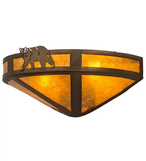 The Northwoods Lone Bear by Meyda Lighting - Image 2