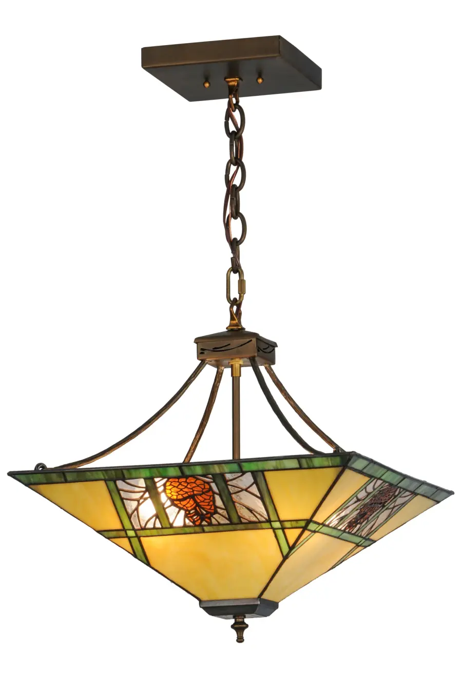 The Meyda Tiffany - Pinecone Ridge by Meyda Lighting - Image 1