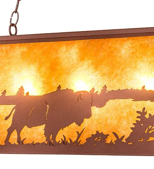 The Meyda Tiffany - Buffalo At Lake by Meyda Lighting - Image 9