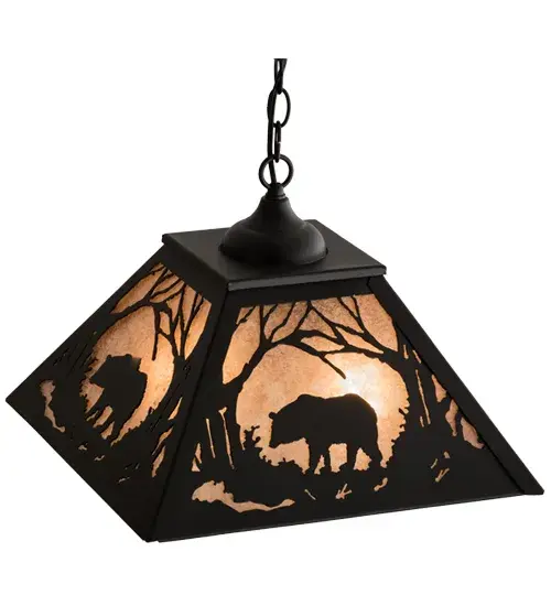 The Meyda Tiffany - Bear At Dawn by Meyda Lighting - Image 4