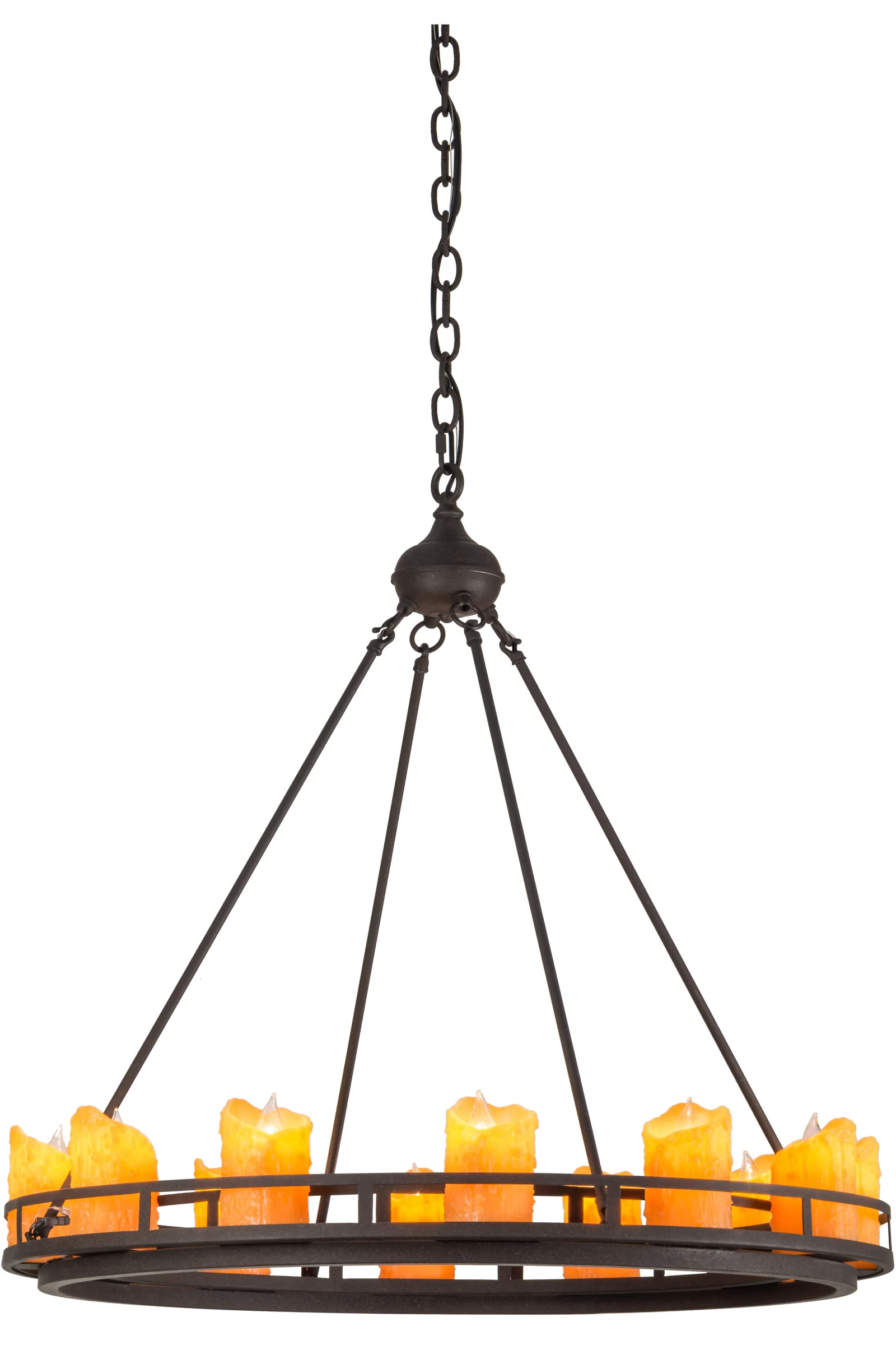 32"W Barbury 12 LT Chandelier