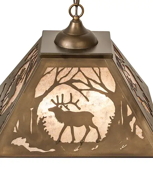 The Elk at Dawn by Meyda Lighting - Image 8