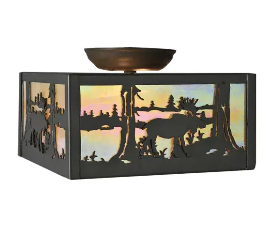 The Meyda Tiffany - Moose At Lake by Meyda Lighting - Image 2