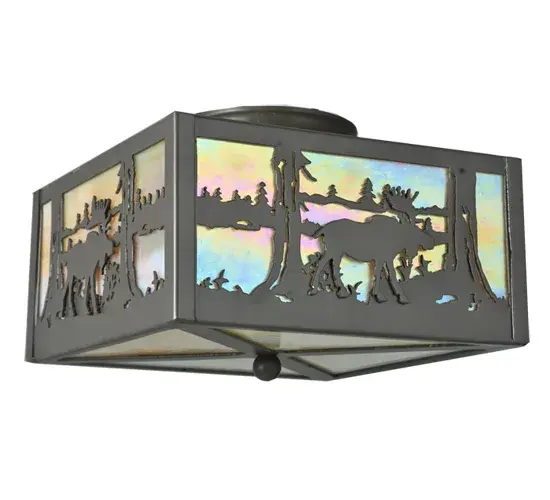 The Meyda Tiffany - Moose At Lake by Meyda Lighting - Image 4