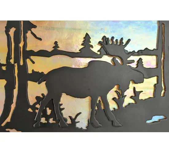 The Meyda Tiffany - Moose At Lake by Meyda Lighting - Image 5