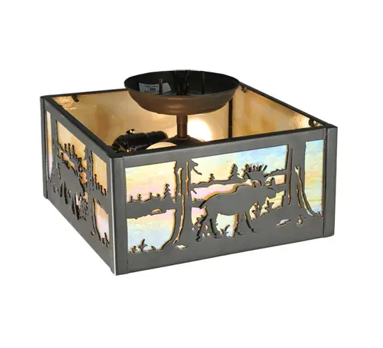 The Meyda Tiffany - Moose At Lake by Meyda Lighting - Image 8