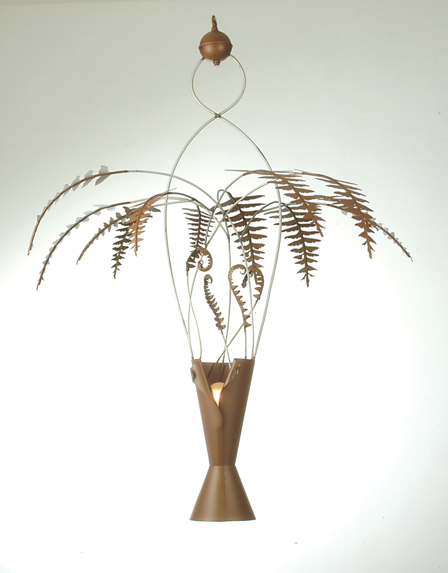 36" Wide Fern Pendant