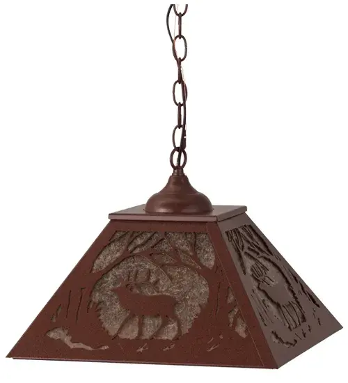 The Meyda Tiffany - Elk At Dawn by Meyda Lighting - Image 3