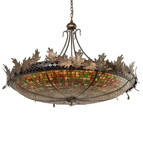 The Meyda Tiffany - Greenbriar Oak by Meyda Lighting - Image 3