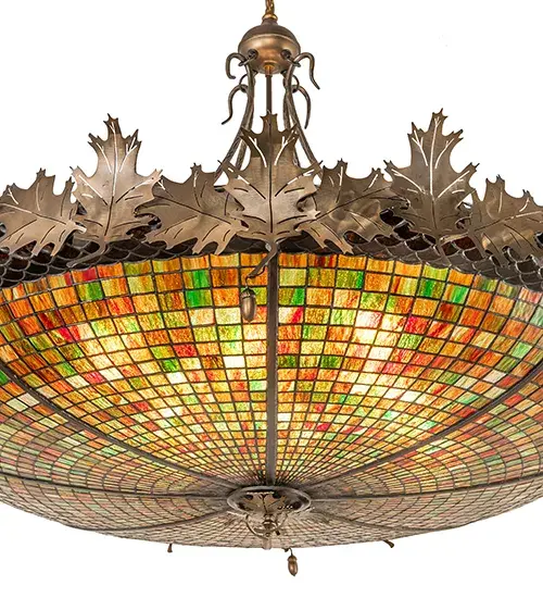 The Meyda Tiffany - Greenbriar Oak by Meyda Lighting - Image 4