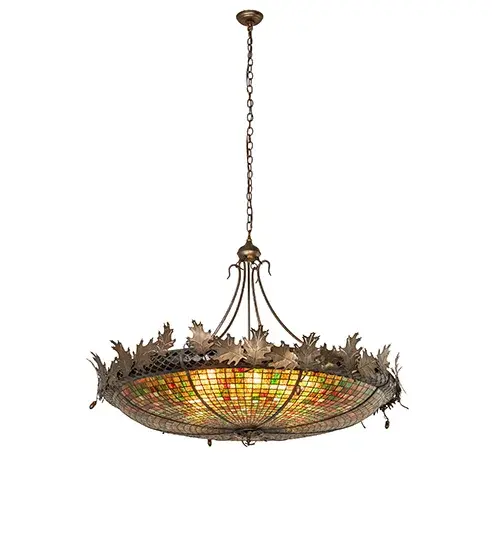 The Meyda Tiffany - Greenbriar Oak by Meyda Lighting - Image 6
