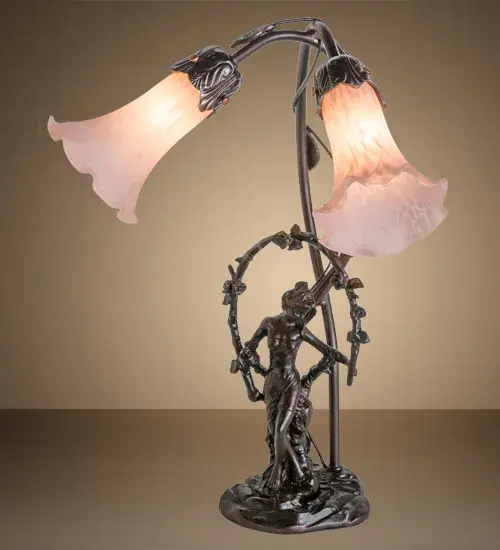 The Pink Pond Lily by Meyda Lighting - Image 1