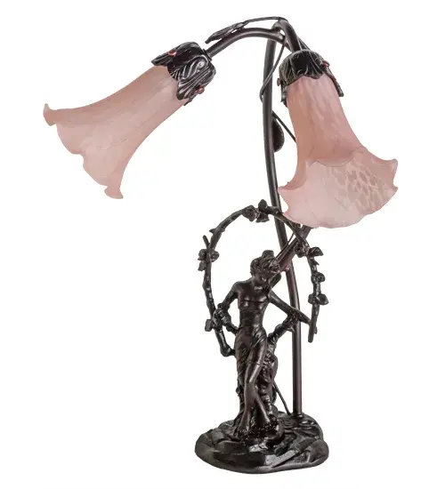 The Pink Pond Lily by Meyda Lighting - Image 2