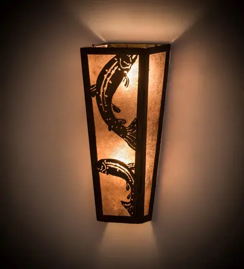The Leaping Trout by Meyda Lighting - Image 1