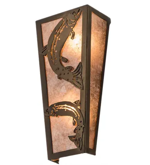 The Leaping Trout by Meyda Lighting - Image 6