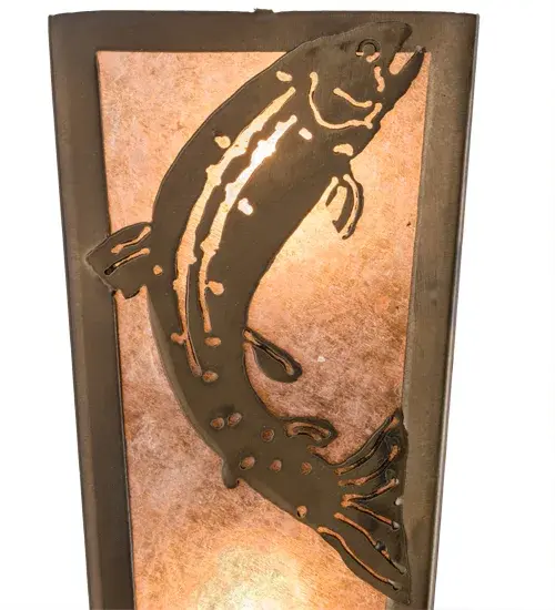 The Leaping Trout by Meyda Lighting - Image 8