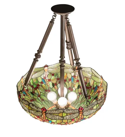 The Tiffany Hanginghead Dragonfly by Meyda Lighting - Image 4