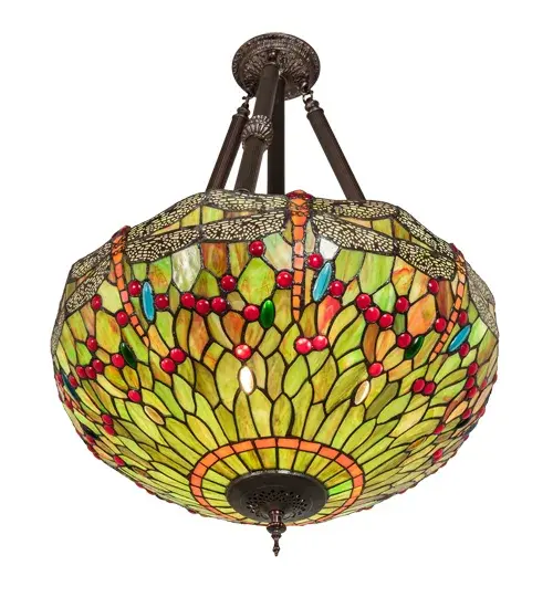 The Tiffany Hanginghead Dragonfly by Meyda Lighting - Image 6