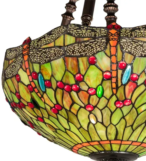 The Tiffany Hanginghead Dragonfly by Meyda Lighting - Image 8