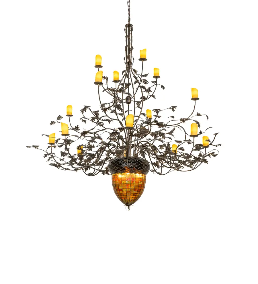 The Meyda Tiffany - Greenbriar Oak by Meyda Lighting - Image 1