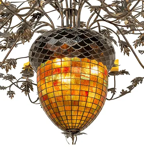 The Meyda Tiffany - Greenbriar Oak by Meyda Lighting - Image 8