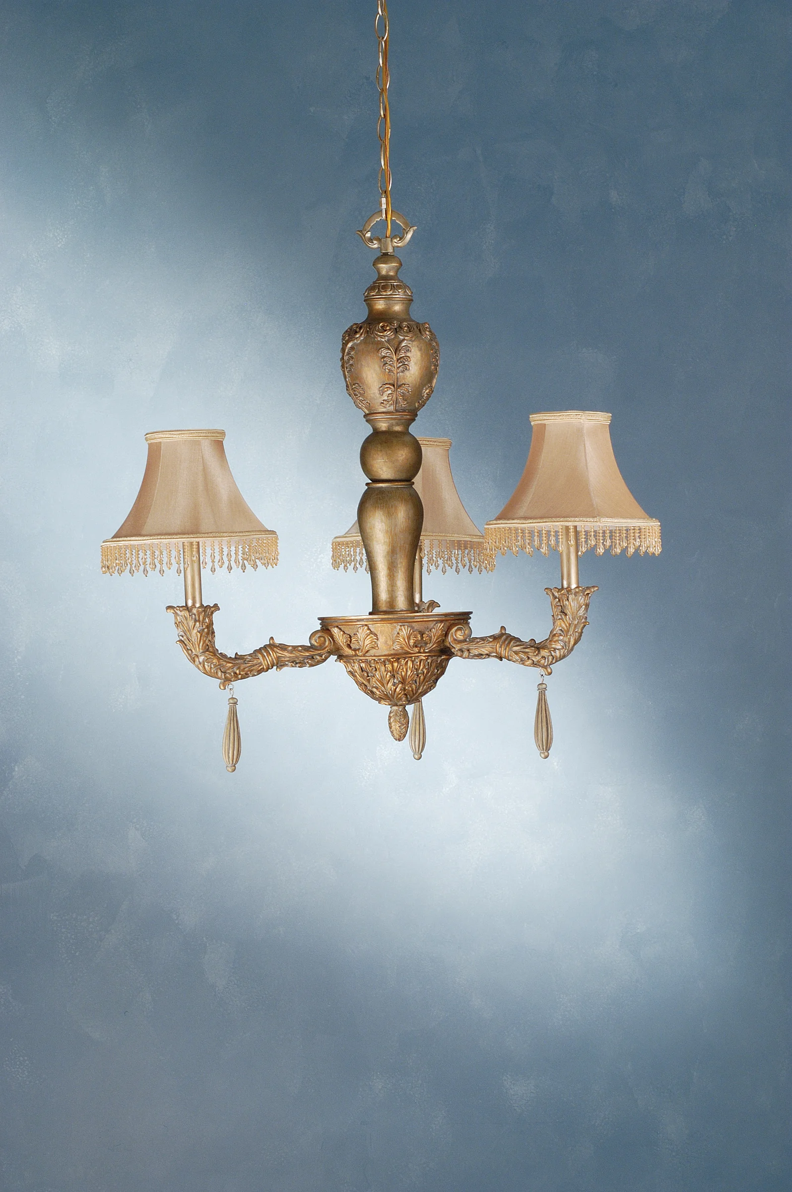 31"W Monticello 3 LT Chandelier