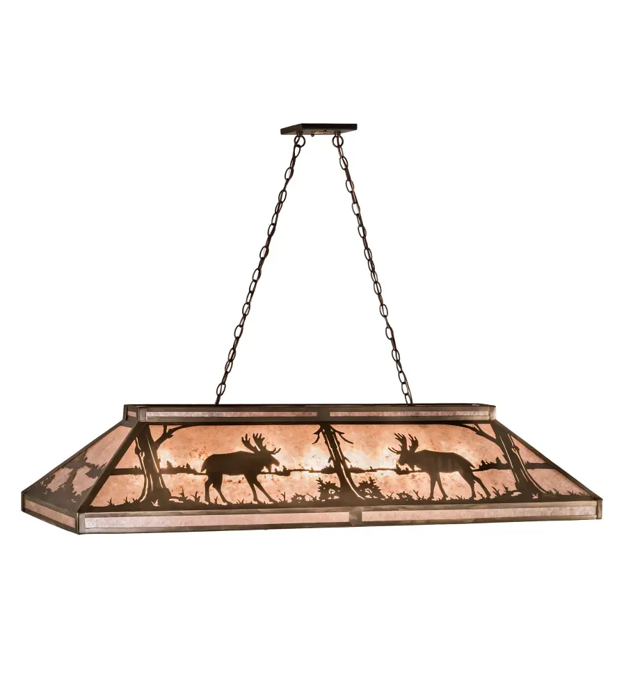 The Meyda Tiffany - Moose At Lake by Meyda Lighting - Image 1