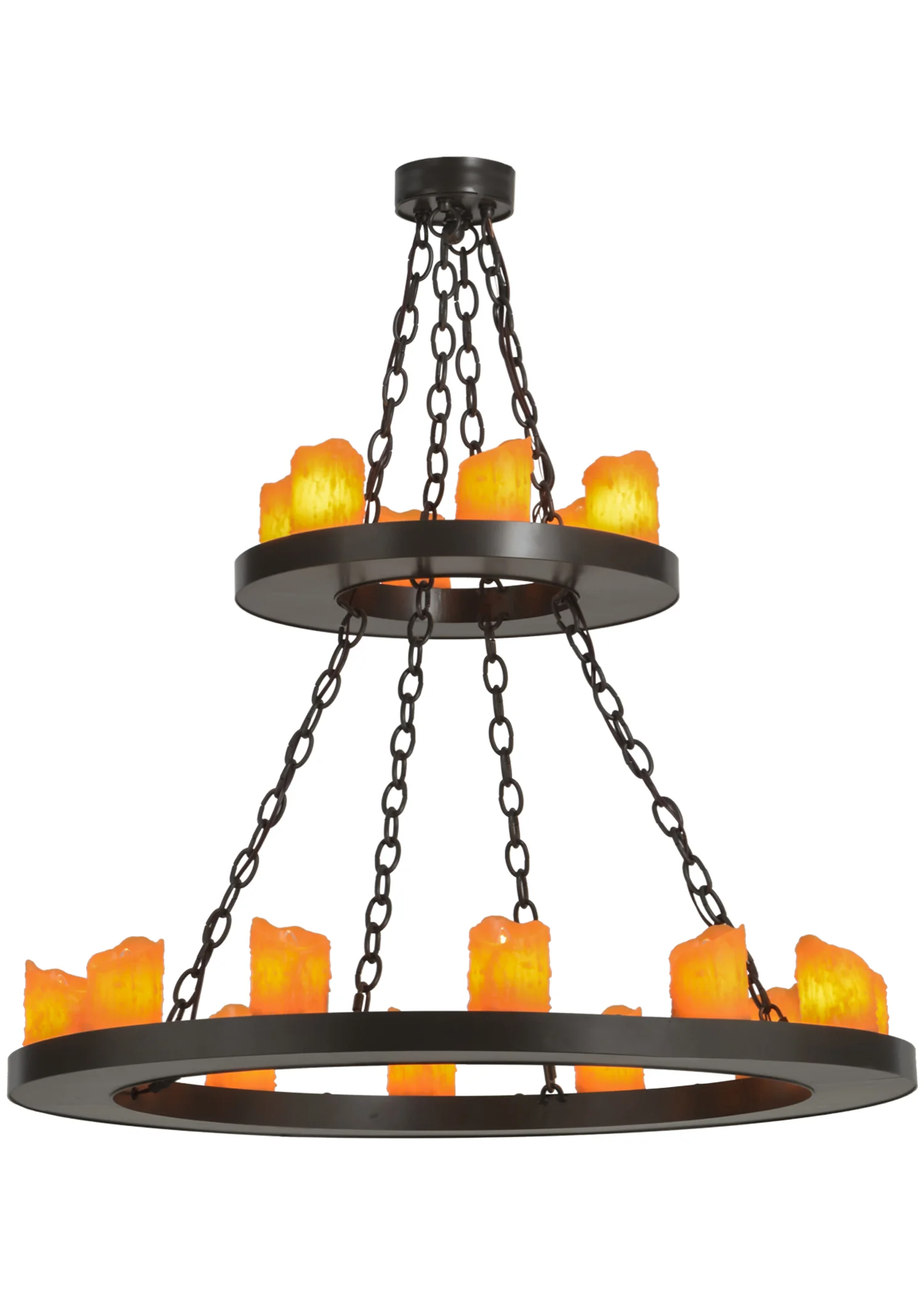 Loxley 18 Light Chandelier in Timeless Bronze