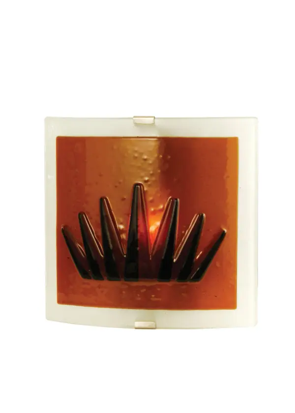 Every Meyda Tiffany item is a unique handcrafted work of art. Natural variations in the wide array of materials that we use to create each Meyda product make every item a masterpiece of its own. Photographs are a general representation of the product. Colors and designs will vary. Collection: Liberty Finish: Pewter Glass: Amber/Black/Frost Nickel Powder Coat Notes: Custom Crafted In Yorkville, New York Please Allow 50 Days Width: 9.50" Height: 7.00" Length: 3.50" Weight: 4.00 lb Extension from Wall: 3.50" Number of Bulbs: 1 Maximum Wattage: 60.00 W Bulb Type: A19 Bulb Base: E26 Material: Metal Or Polyresin Country of Origin: USA Safety Listing: Dry Safety Rating: Dry