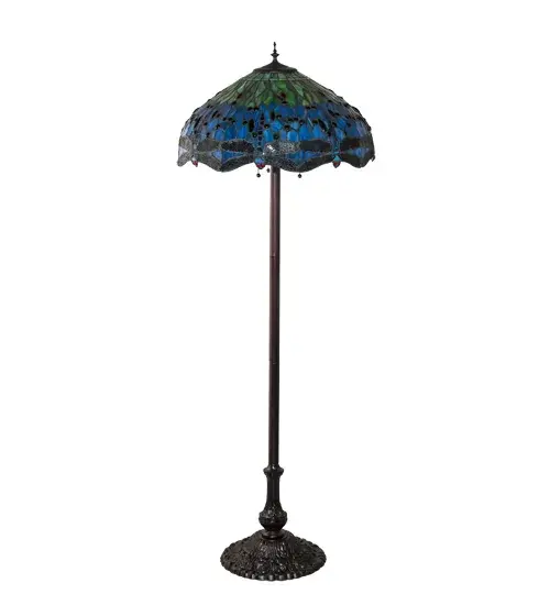 The Meyda Tiffany - Tiffany Hanginghead Dragonfly by Meyda Lighting - Image 3