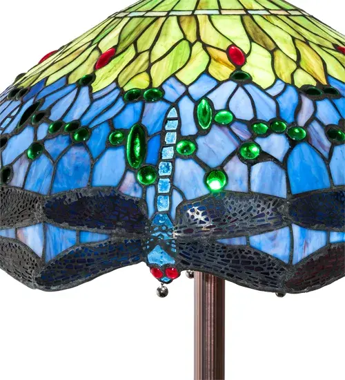 The Meyda Tiffany - Tiffany Hanginghead Dragonfly by Meyda Lighting - Image 7