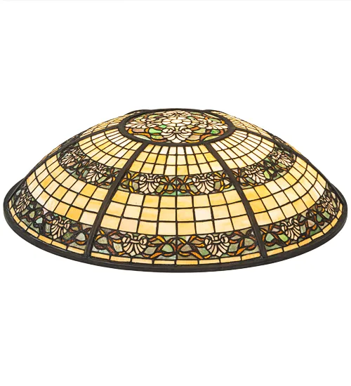 24"W Shell and Ribbon Shade