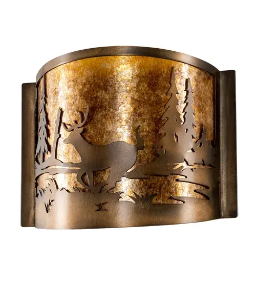 The Meyda Tiffany - Deer At Lake by Meyda Lighting - Image 3