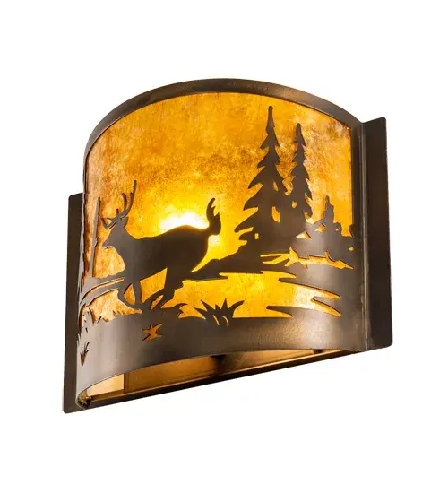 The Meyda Tiffany - Deer At Lake by Meyda Lighting - Image 6