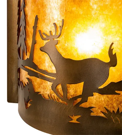 The Meyda Tiffany - Deer At Lake by Meyda Lighting - Image 9