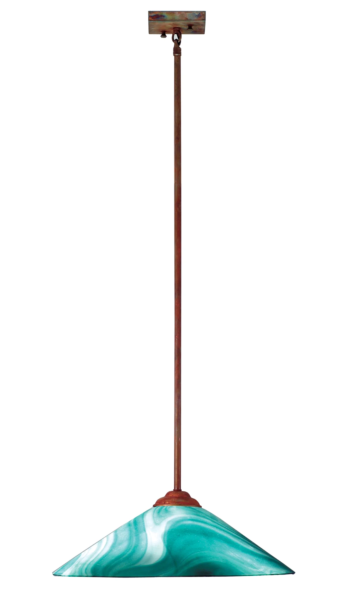 18"W Mente Swirl Pendant