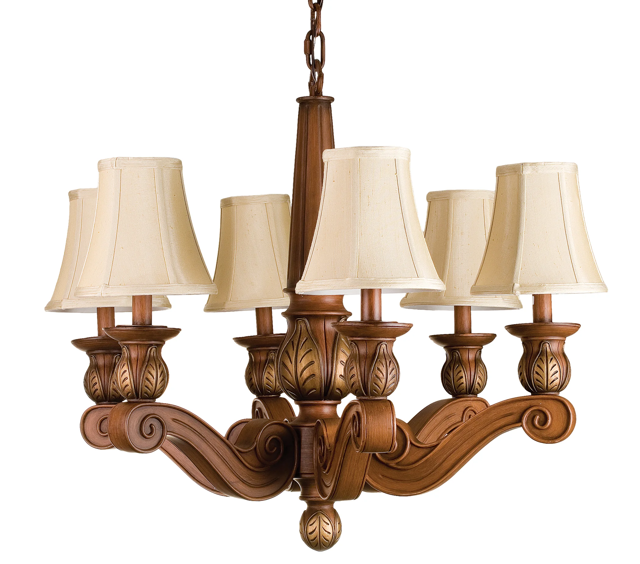 34"W Kendall 6 LT Chandelier