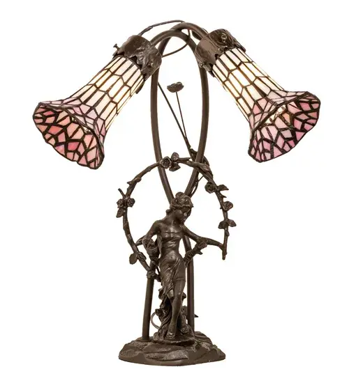 The Meyda Tiffany - Stained Glass Pond Lily by Meyda Lighting - Image 5