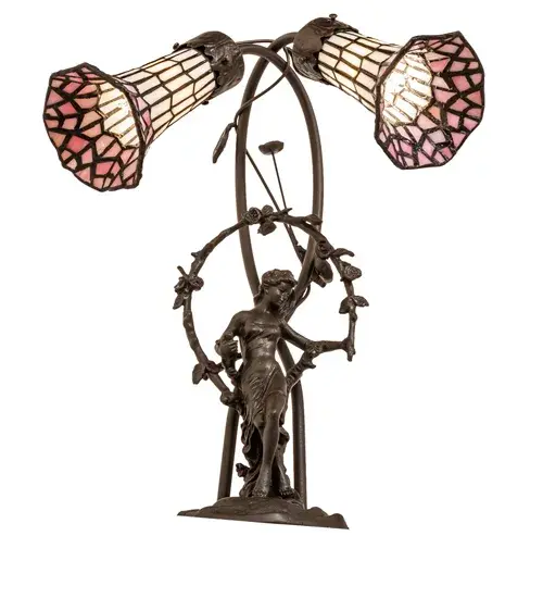 The Meyda Tiffany - Stained Glass Pond Lily by Meyda Lighting - Image 6