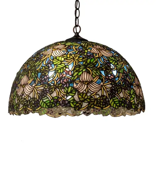The Meyda Tiffany - Trillium & Violet by Meyda Lighting - Image 2