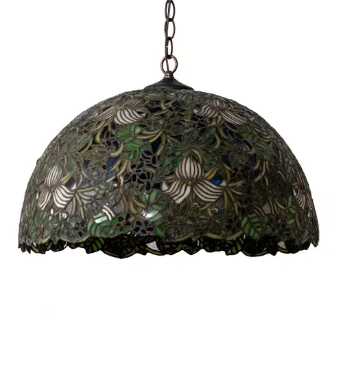 The Meyda Tiffany - Trillium & Violet by Meyda Lighting - Image 3