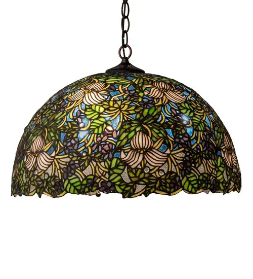 The Meyda Tiffany - Trillium & Violet by Meyda Lighting - Image 5