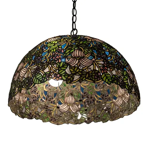 The Meyda Tiffany - Trillium & Violet by Meyda Lighting - Image 6