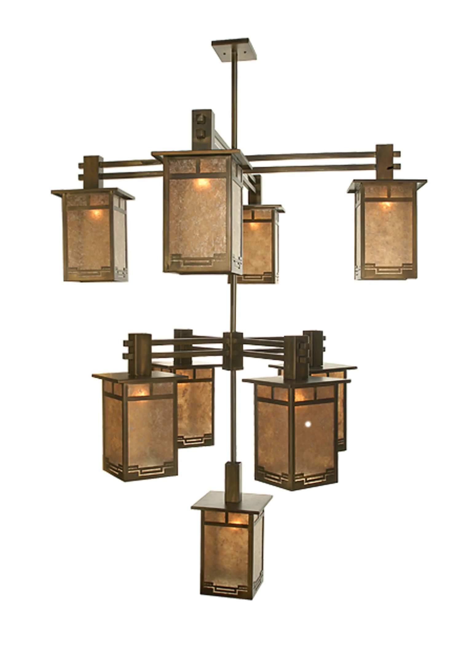 48"Wide Roylance 9 Light Chandelier