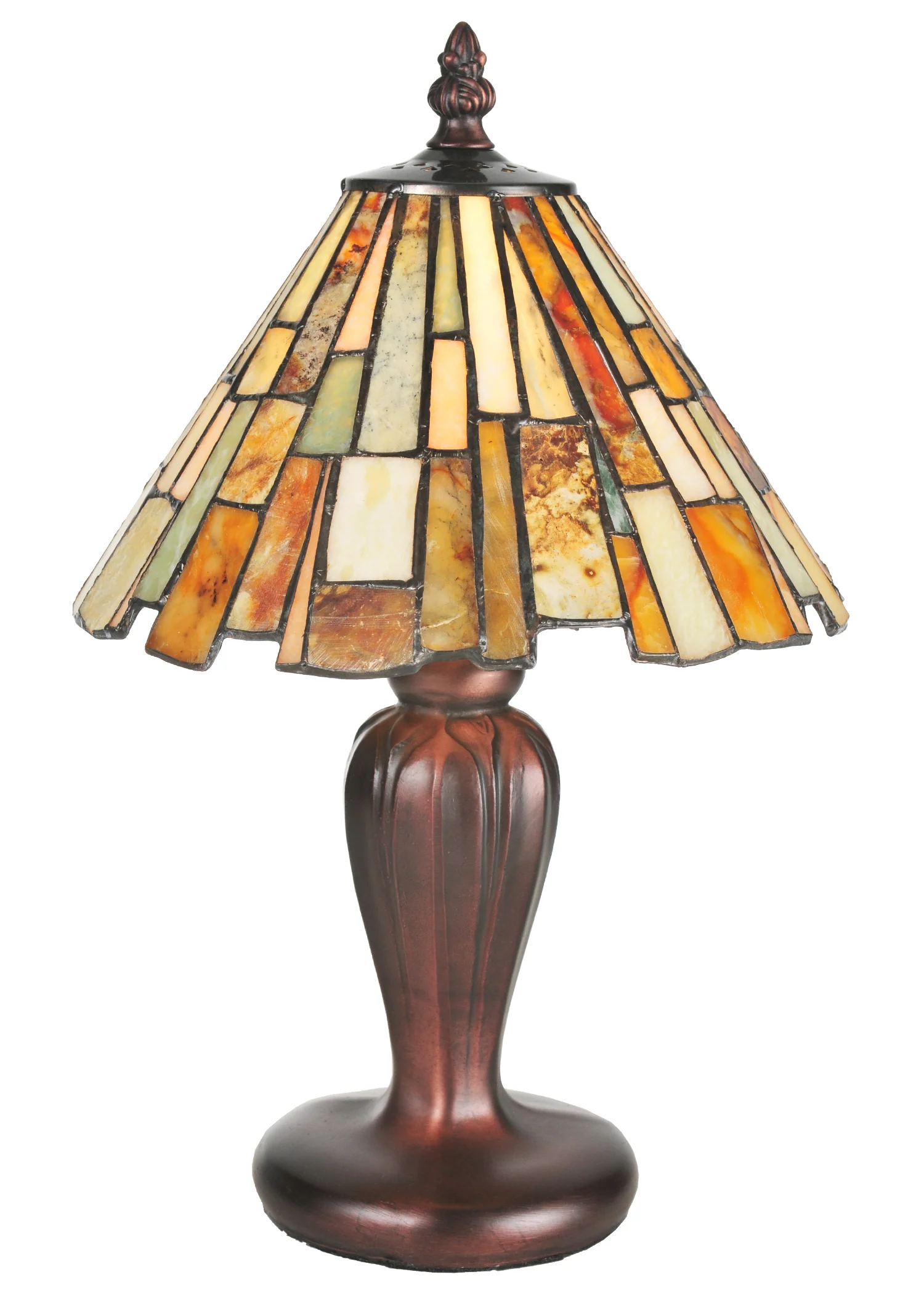 Delta One Light Mini Lamp in Mahogany Bronze