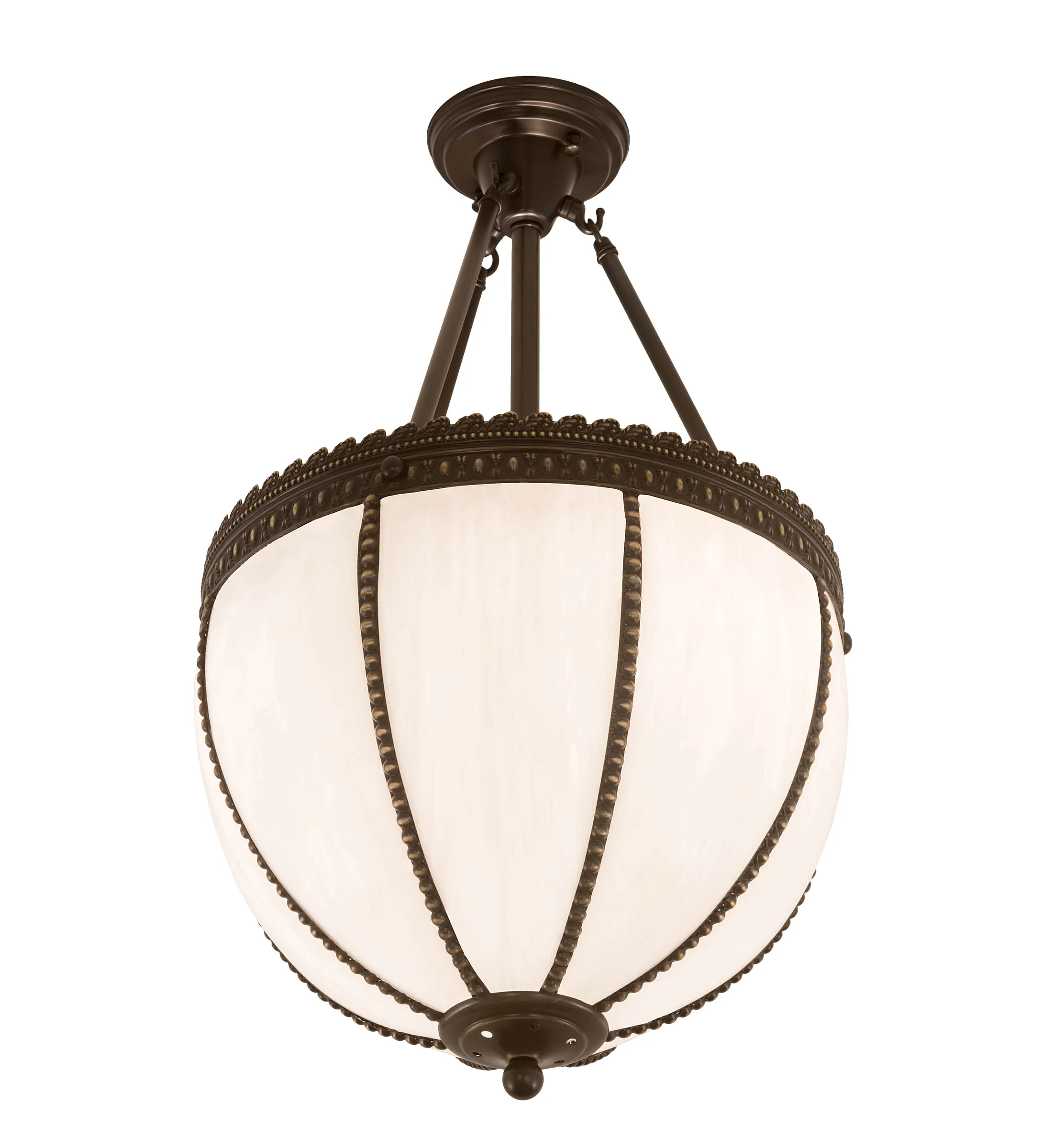 15.5" Wide Shansky Semi-Flushmount