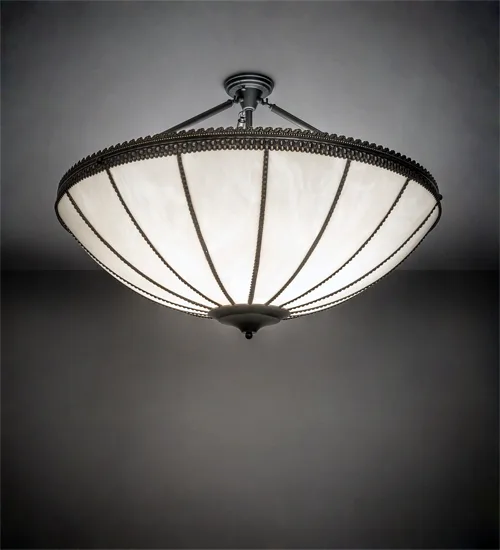 37" Wide Shansky Semi-Flushmount