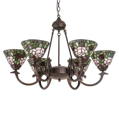 The Tiffany Rosebush by Meyda Lighting - Image 3