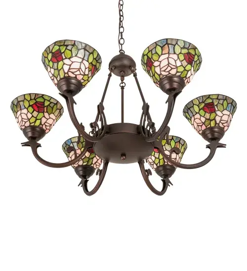 The Tiffany Rosebush by Meyda Lighting - Image 6